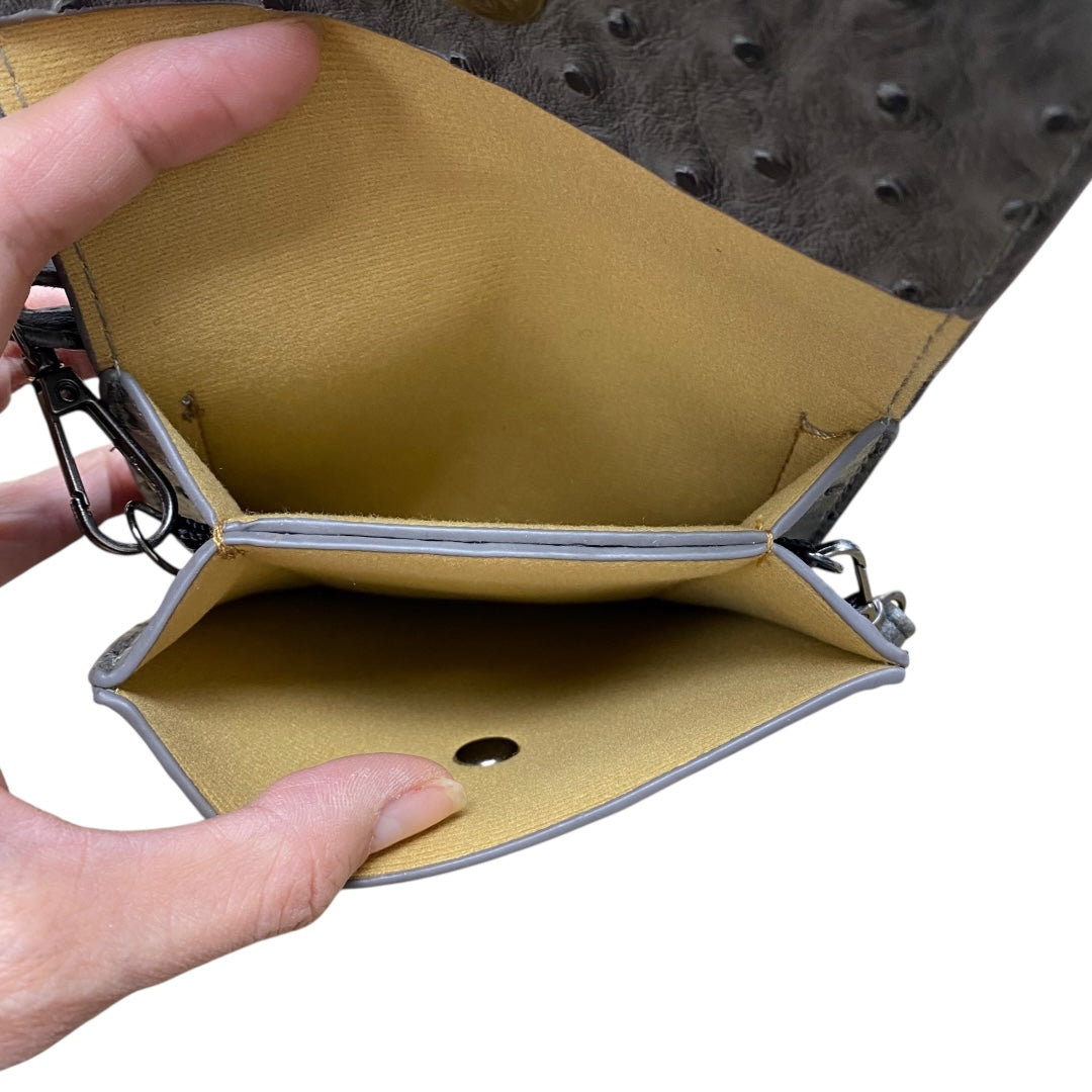 Handbag By Clothes Mentor In Grey, Size:Small