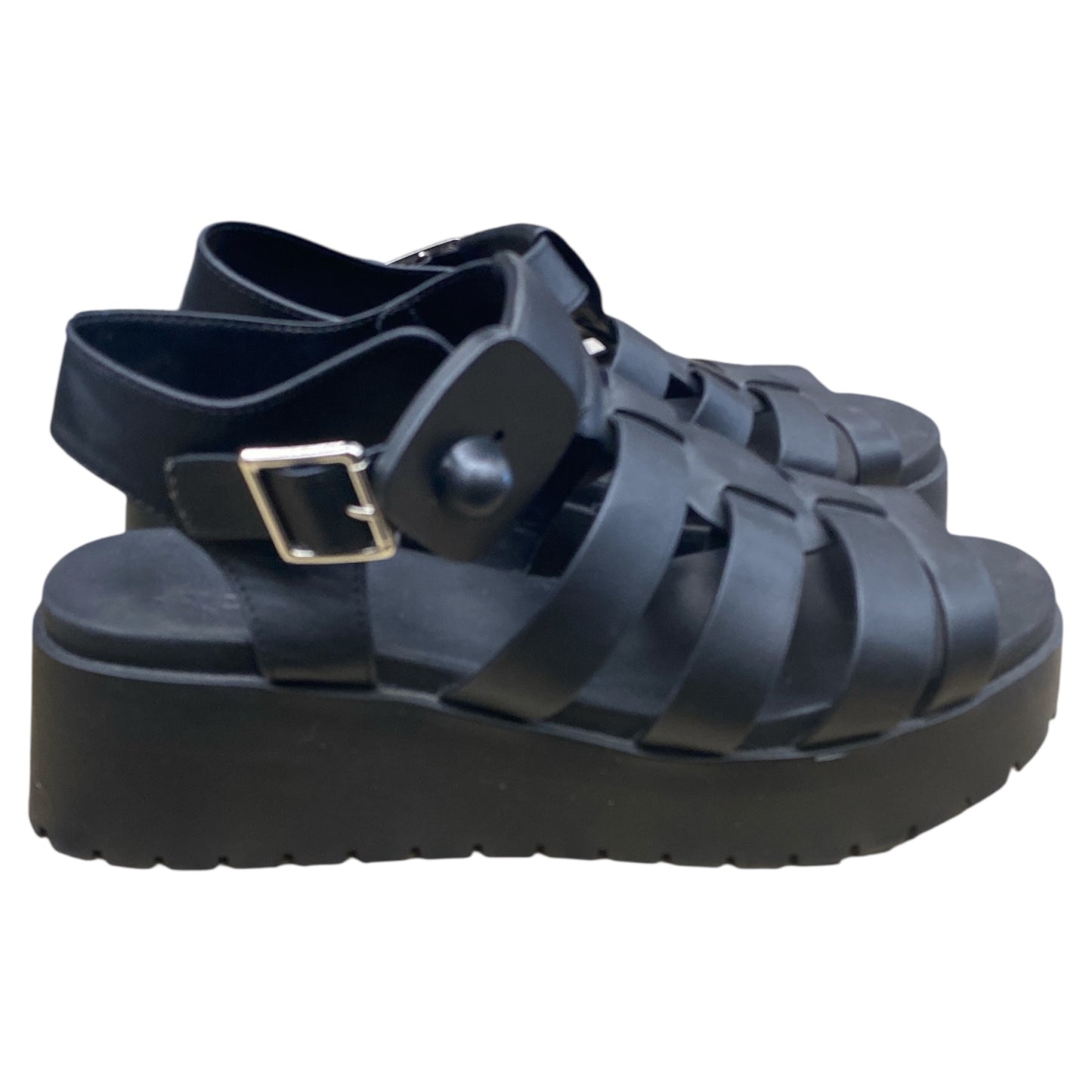 Shoes Flats By Soda In Black, Size:7.5