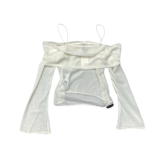 Top Ls By Divided In Cream, Size:Xs