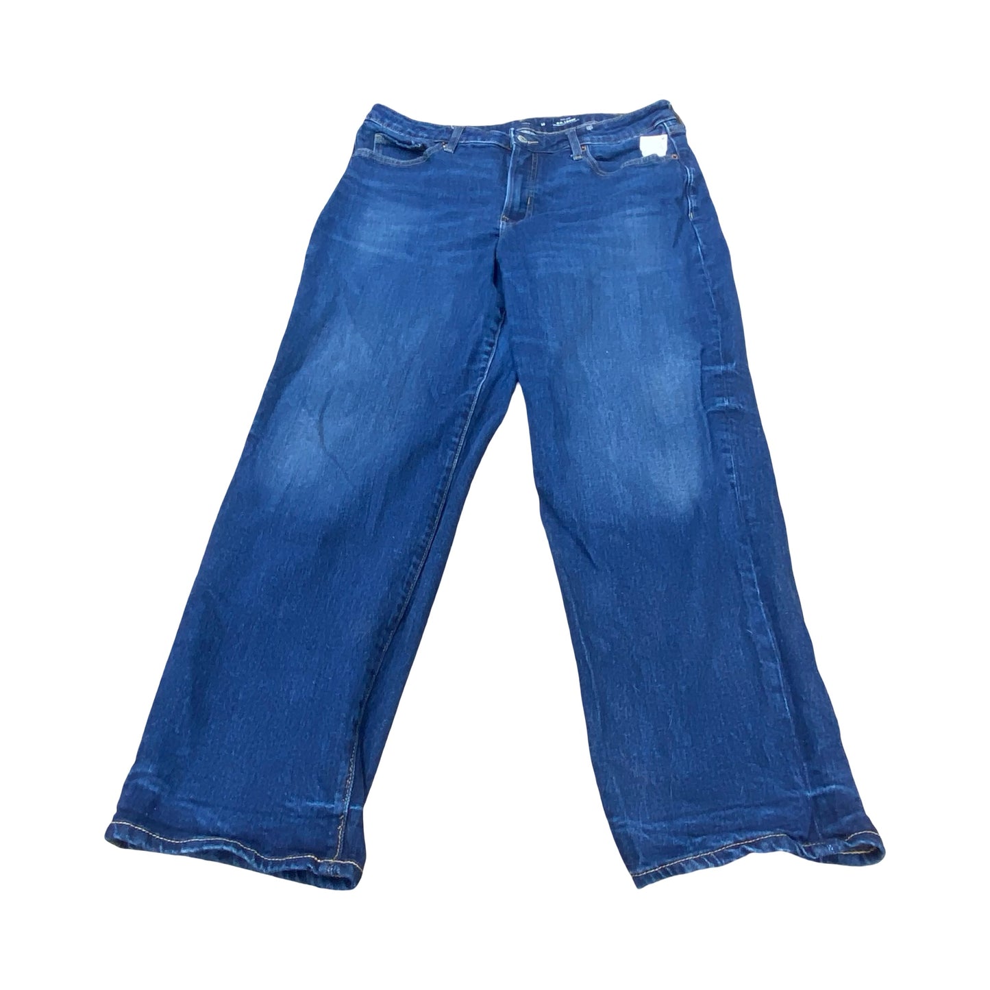 Jeans Wide Leg By Old Navy In Blue Denim, Size:14