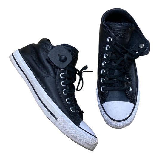 Shoes Sneakers By Converse In Black, Size:9