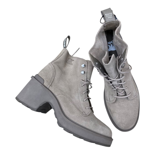 Boots Designer By Sorel In Taupe, Size:7