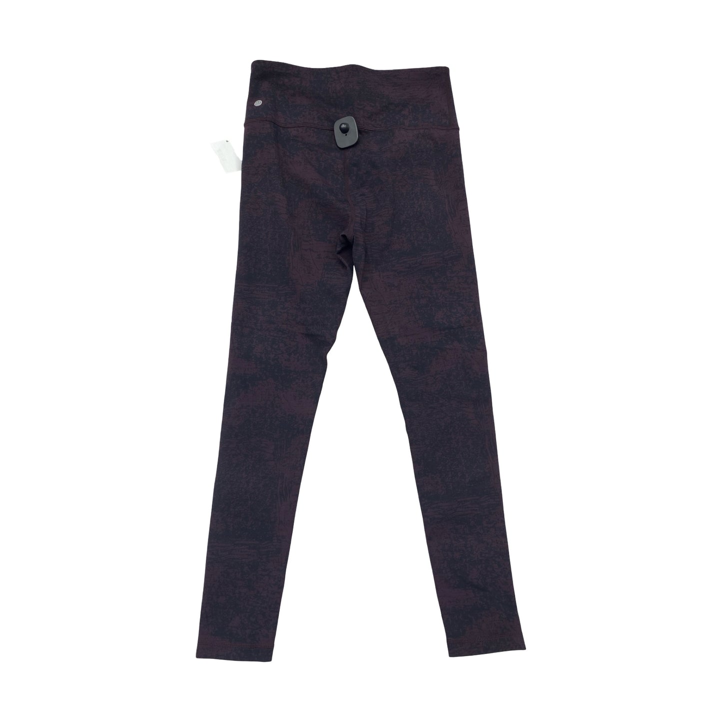 Athletic Leggings By Zella In Black & Purple, Size:M