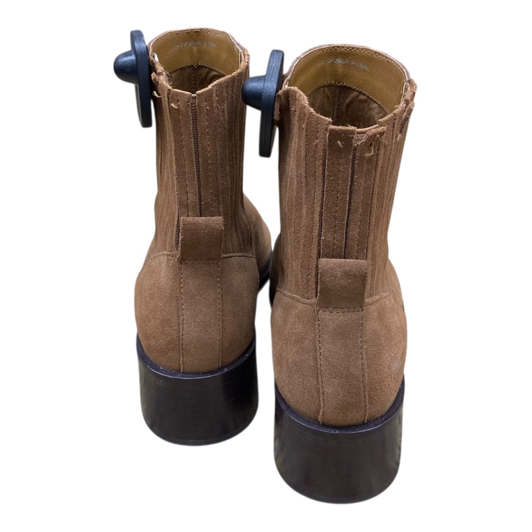 Boots Ankle Heels By Dolce Vita In Brown, Size:7