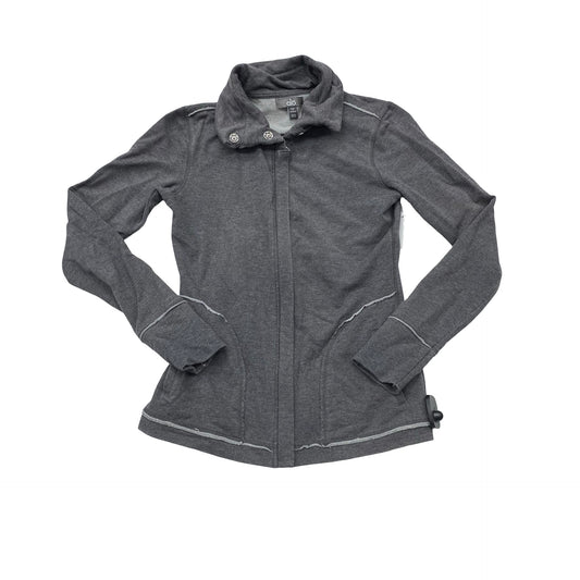 Athletic Sweatshirt Collar By Alo In Grey, Size:Sp
