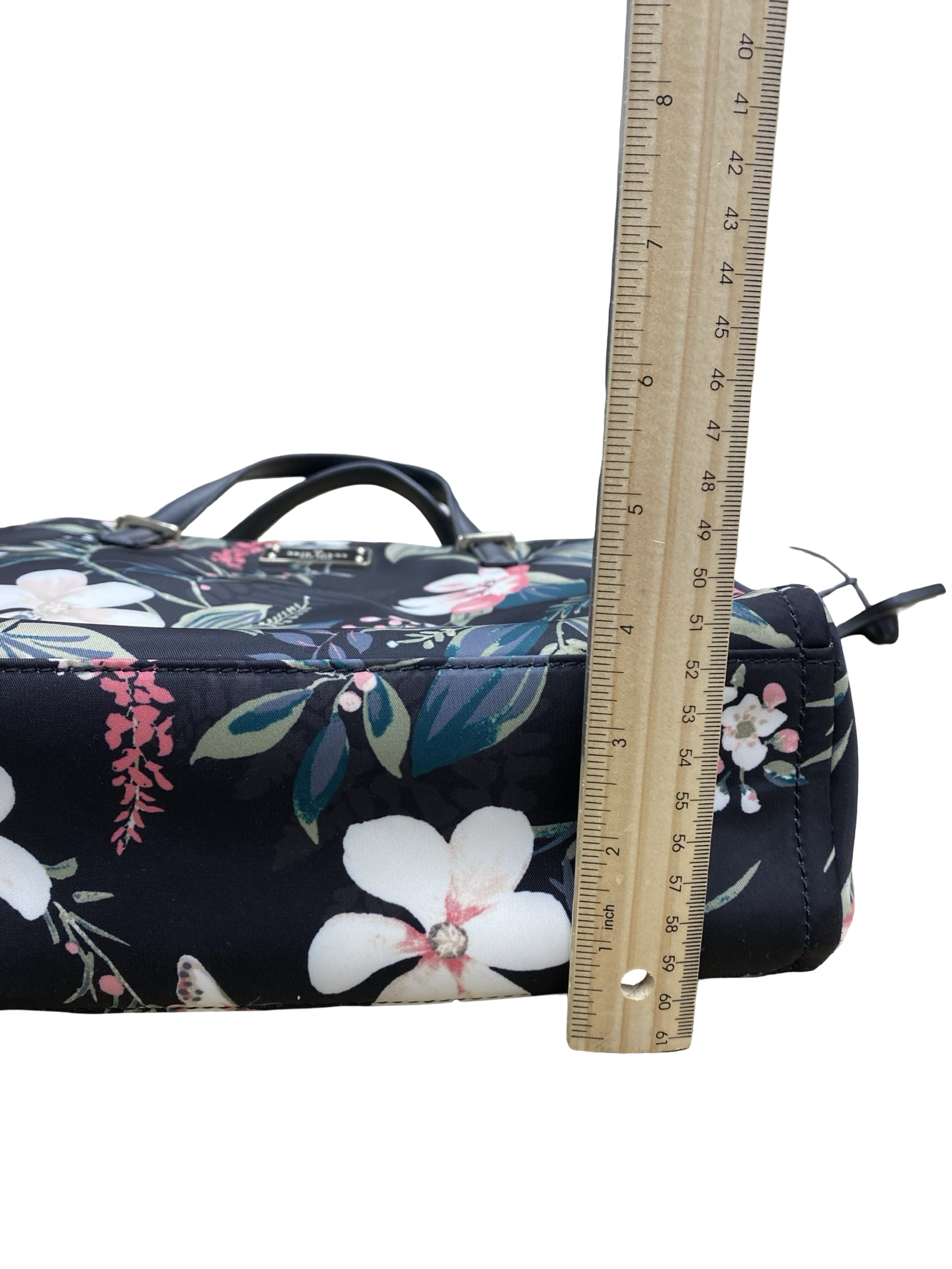 Handbag Designer By Kate Spade In Floral Print, Size:Medium