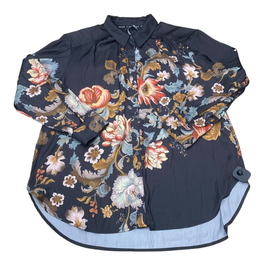 Top Ls By Anthropologie In Multi, Size:Xl