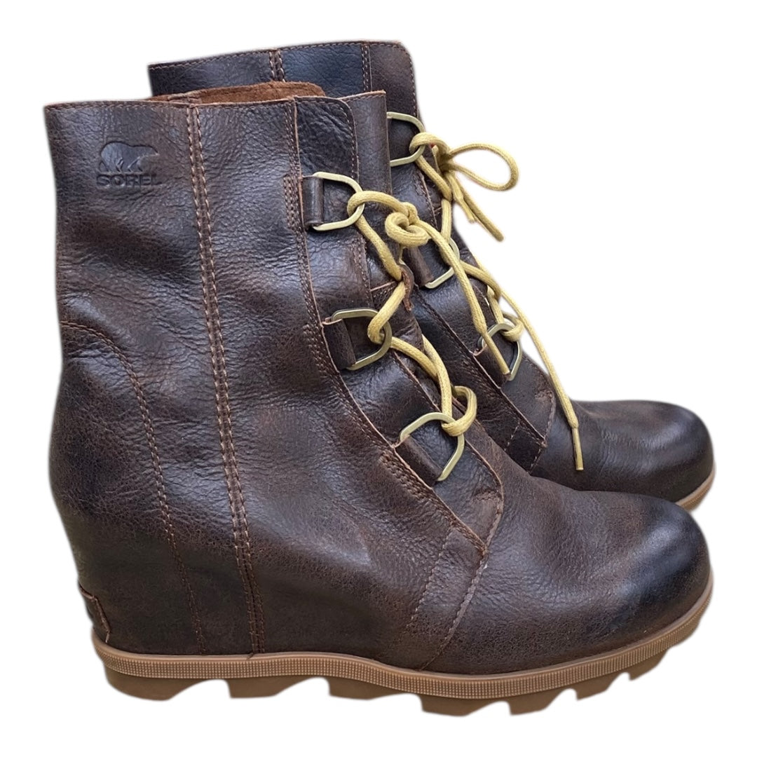 Boots Designer By Sorel In Brown, Size:11