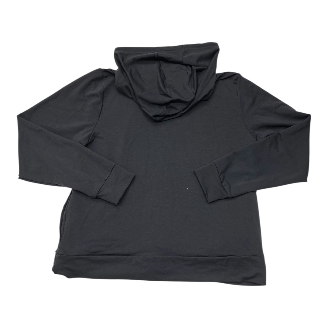 Athletic Sweatshirt Hoodie By Under Armour In Black, Size:L