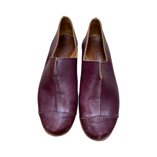 Shoes Designer By Cma In Maroon, Size:6