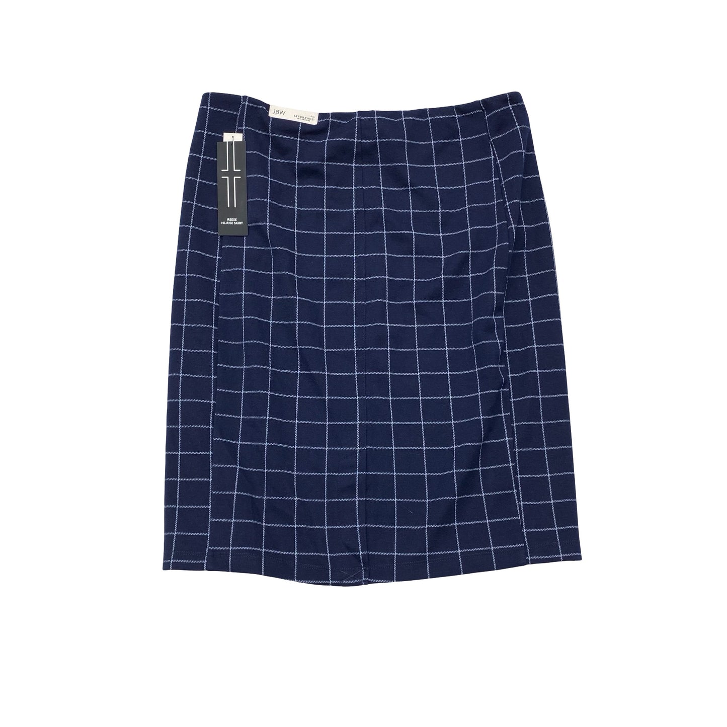 Skirt Midi By Liverpool In Navy, Size:18