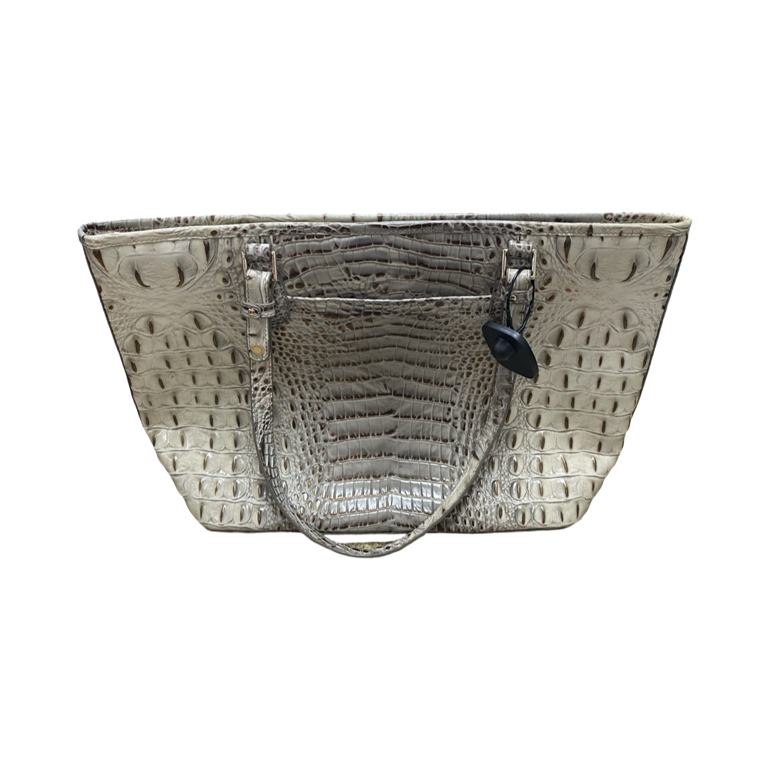Handbag Designer By Brahmin In Animal Print, Size:Medium
