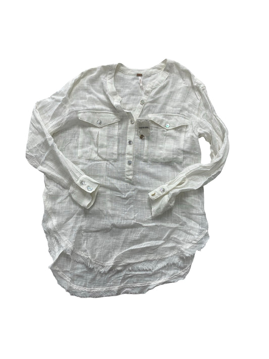 Top Ls By Free People In White, Size:S