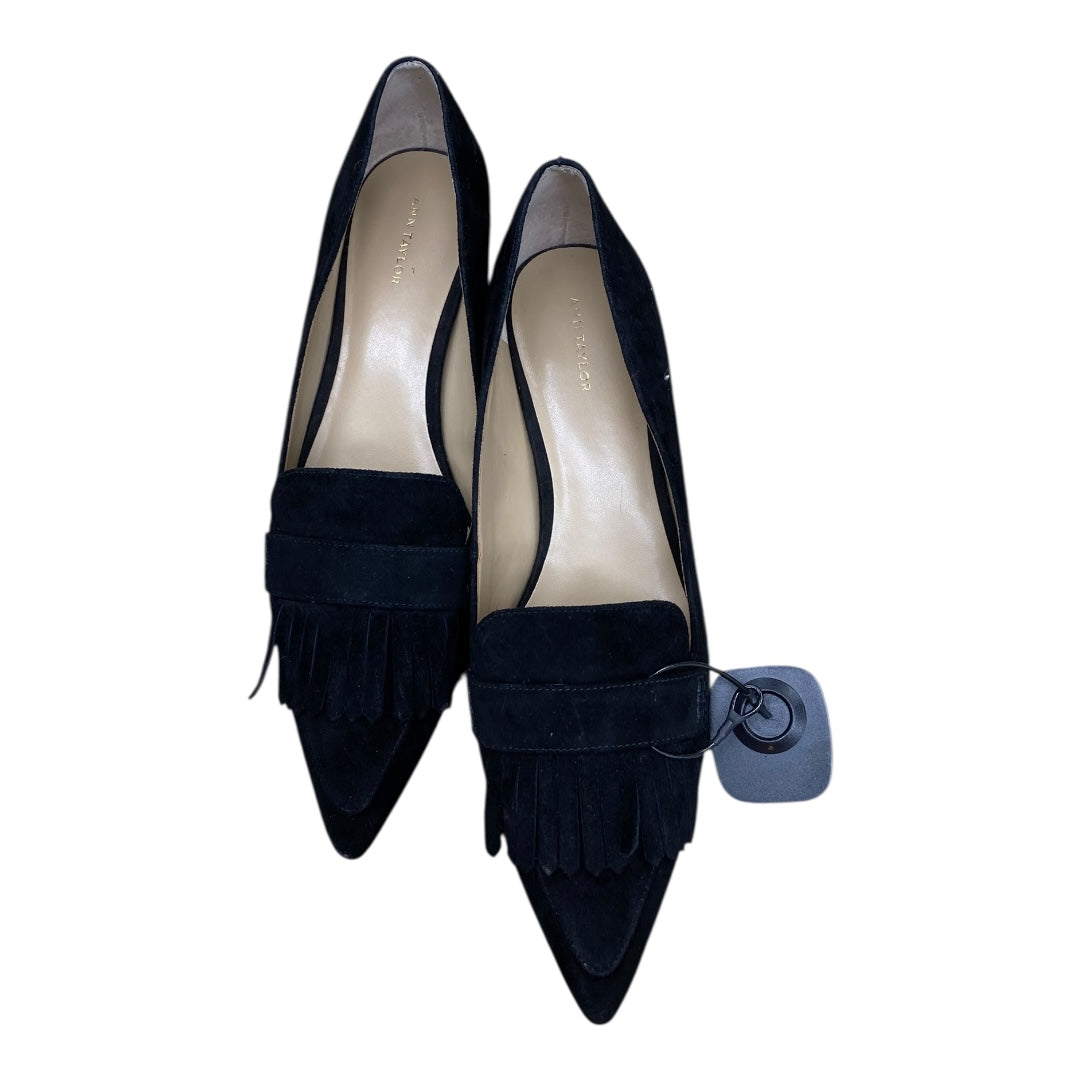 Shoes Heels Block By Ann Taylor In Black, Size:8.5
