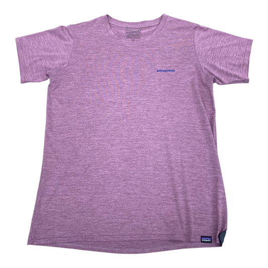 Athletic Top Ss By Patagonia In Pink, Size:M