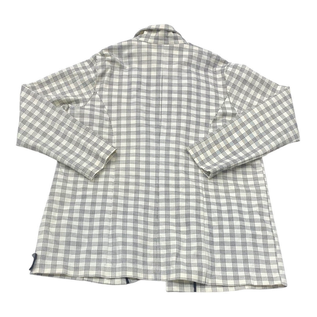 Blazer By Liverpool In Plaid Pattern, Size:1X
