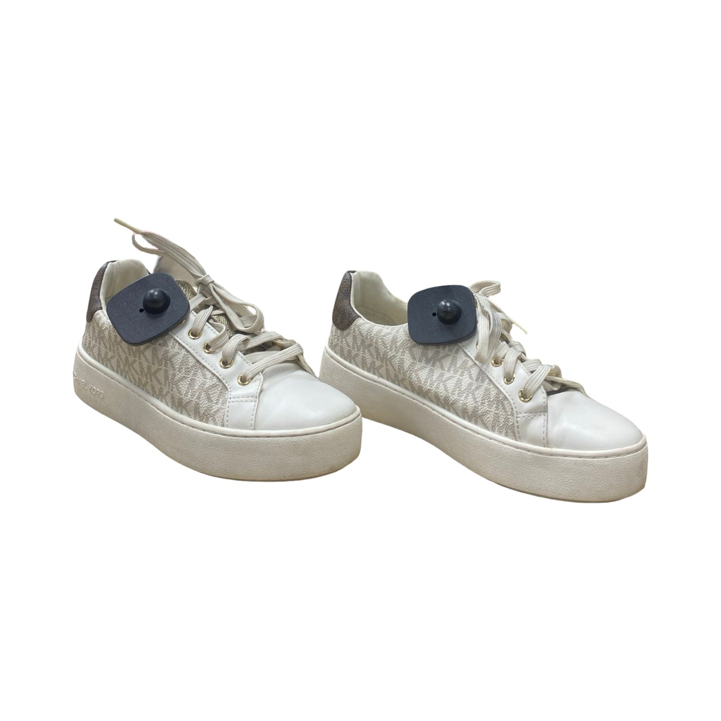 Shoes Sneakers By Michael By Michael Kors In Brown & Cream, Size:7