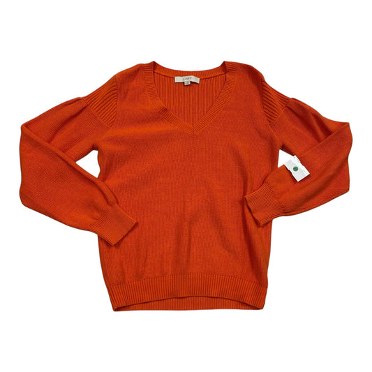 Sweater By Loft In Orange, Size:M
