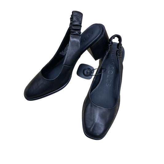 Shoes Heels Block By Aerosoles In Black, Size:8