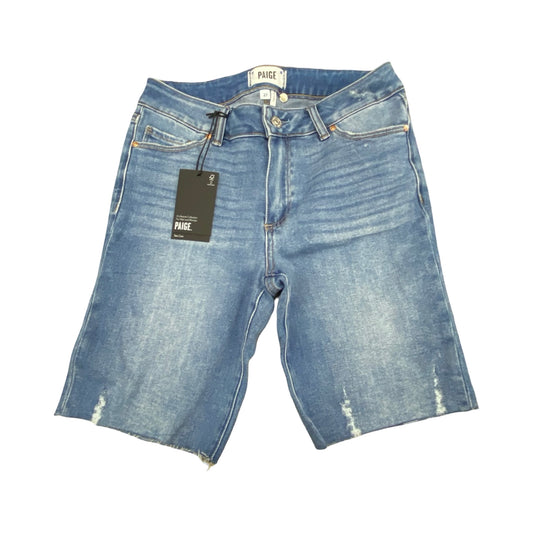 Shorts By Paige In Blue Denim, Size:4