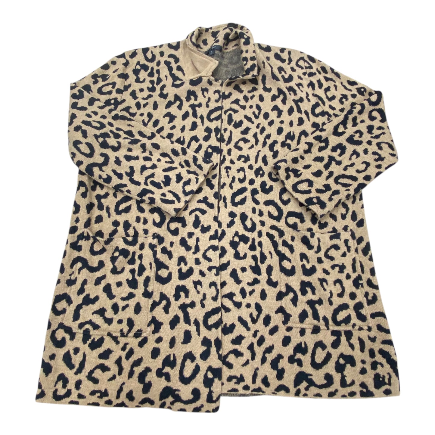 Blazer By J. Crew In Animal Print, Size:L