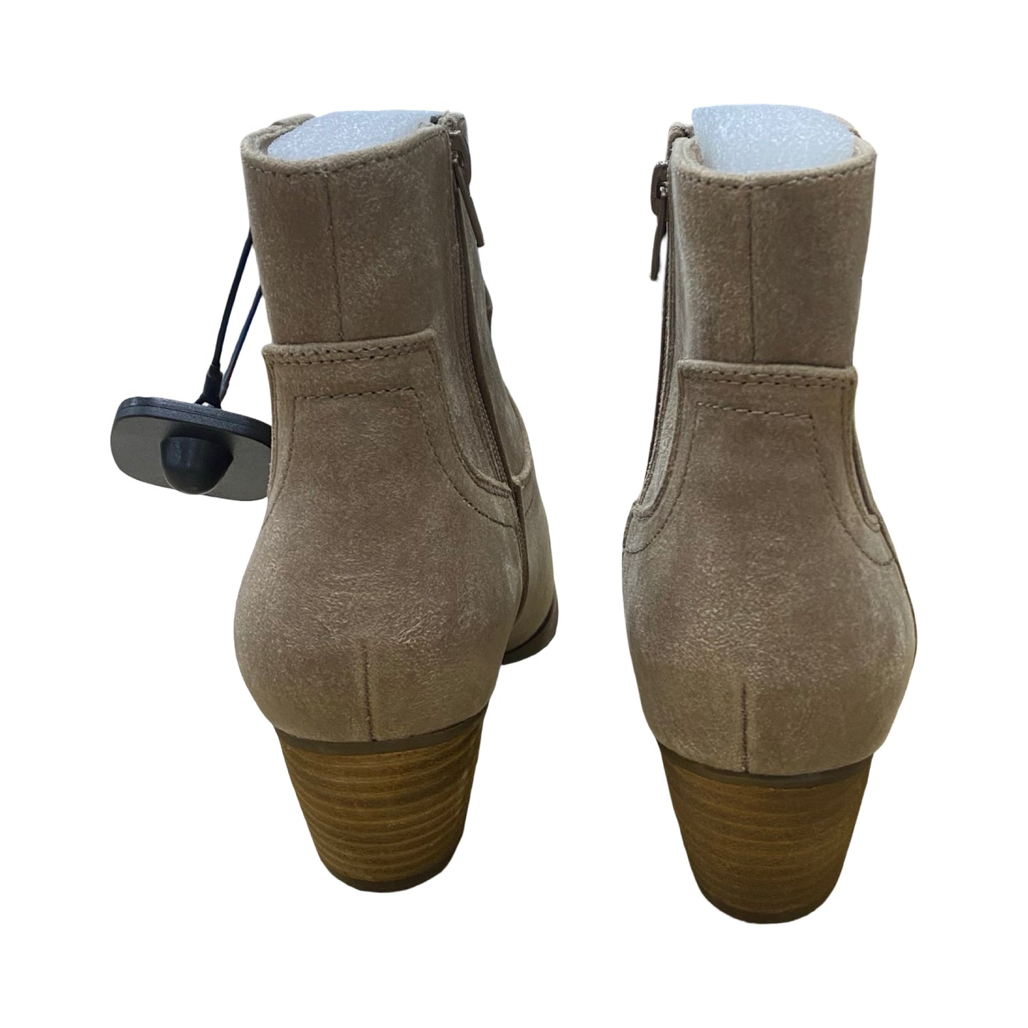 Boots Ankle Heels By Cushionaire In Brown, Size:8