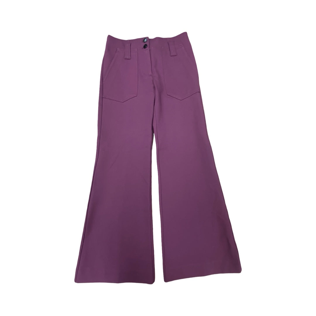 Pants Wide Leg By Maeve In Purple, Size:0P