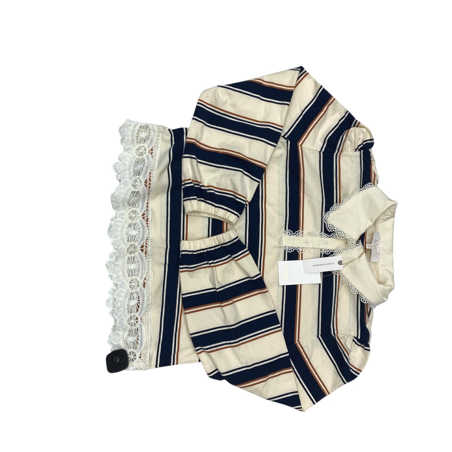 Top Ls By Anthropologie In Striped Pattern, Size:S