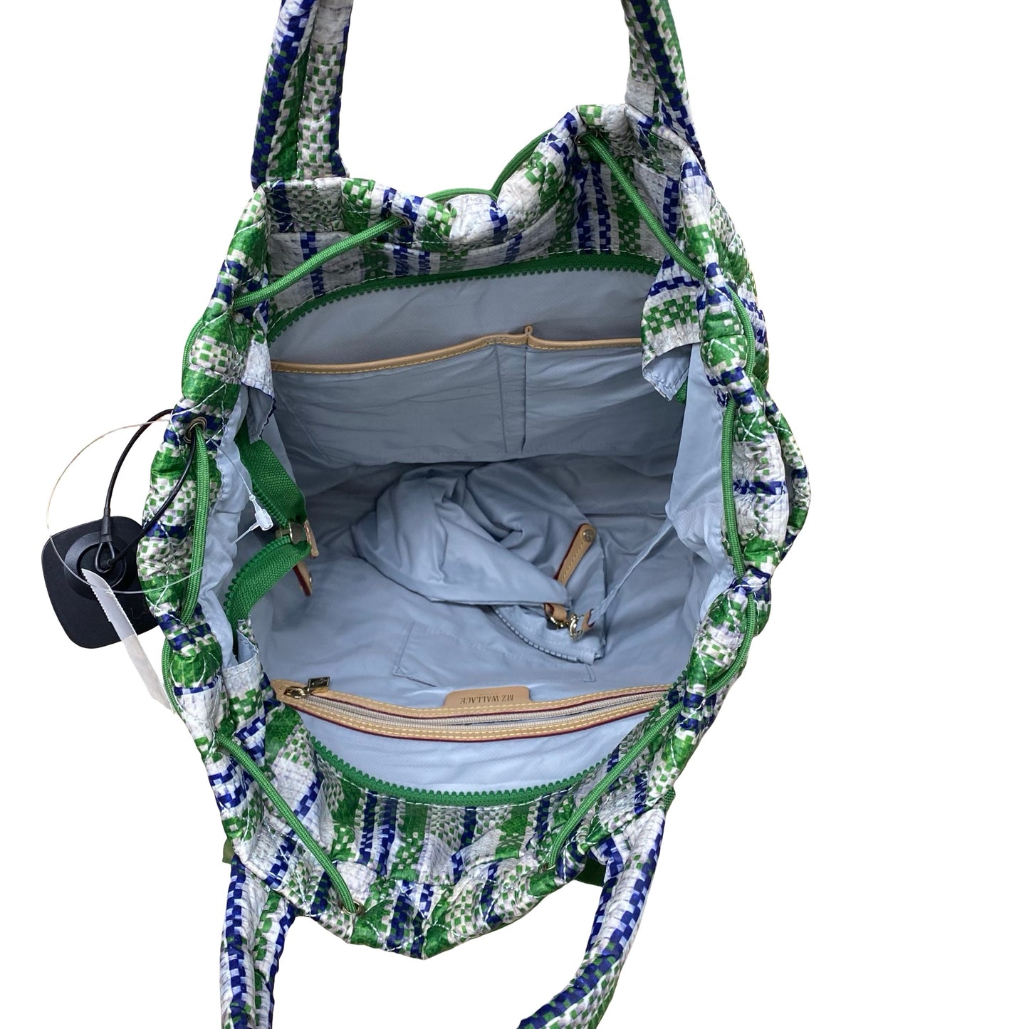 Handbag Designer By Mz Wallace In Green, Size:Large