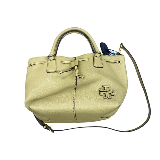 Handbag Designer By Tory Burch In Yellow, Size:Small