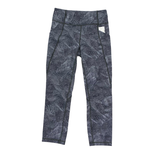 Athletic Leggings By Lululemon In Black & White, Size:6