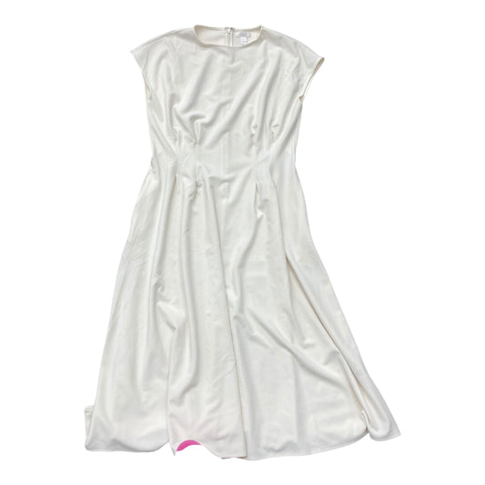Dress Casual Midi By Nordstrom In White, Size:L
