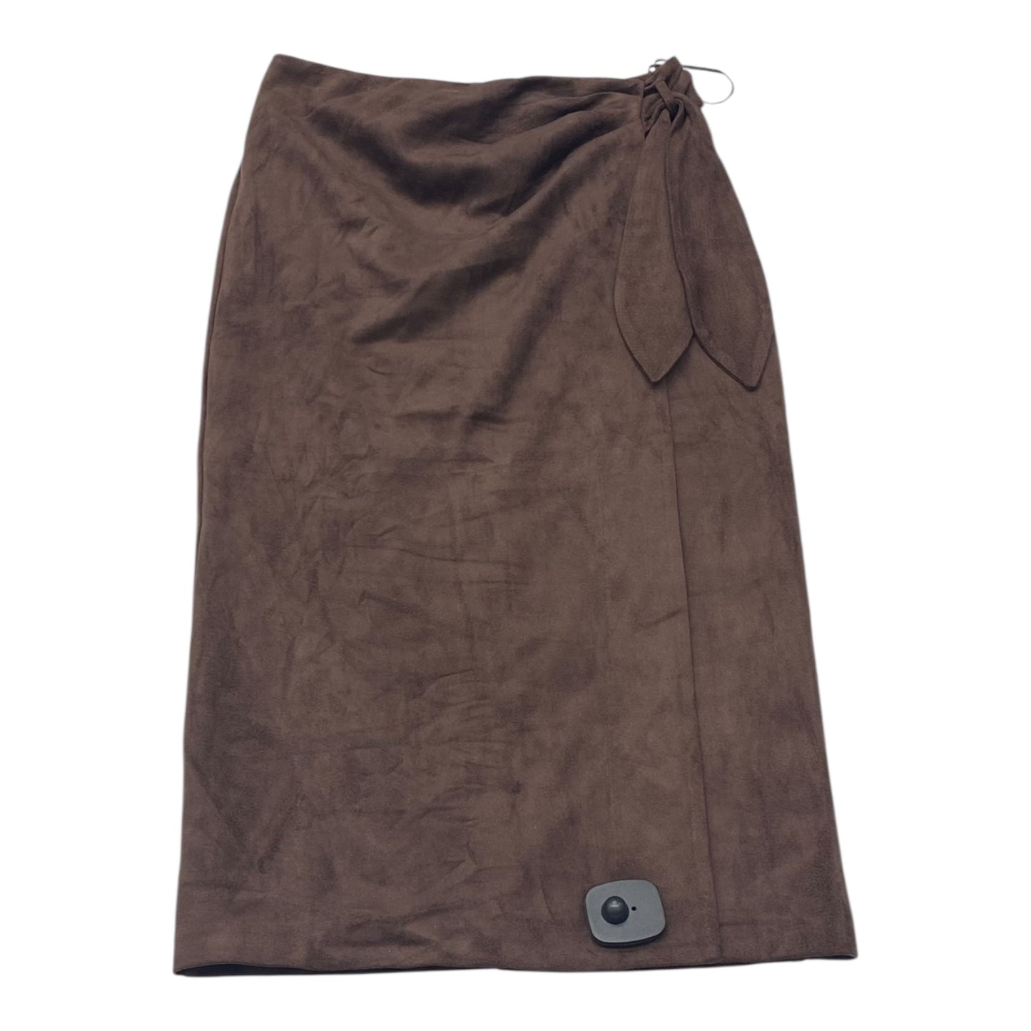 Skirt Midi By J Mclaughlin In Brown, Size:0