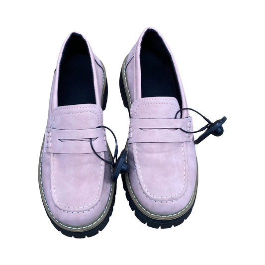 Shoes Flats By Clothes Mentor In Pink, Size:7.5