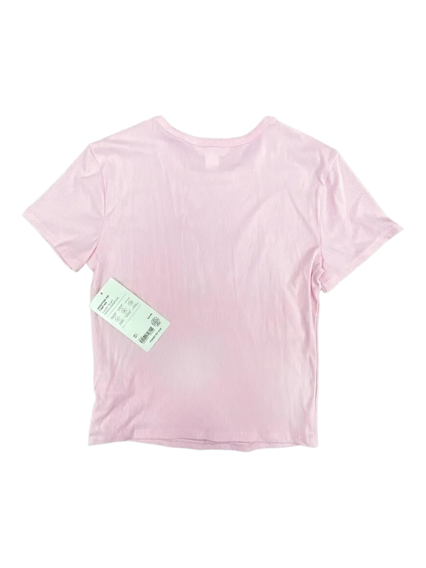Athletic Top Ss By Athleta In Pink, Size:S