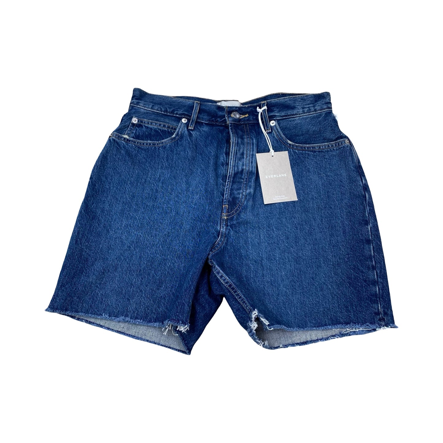 Shorts By Everlane In Blue Denim, Size:10