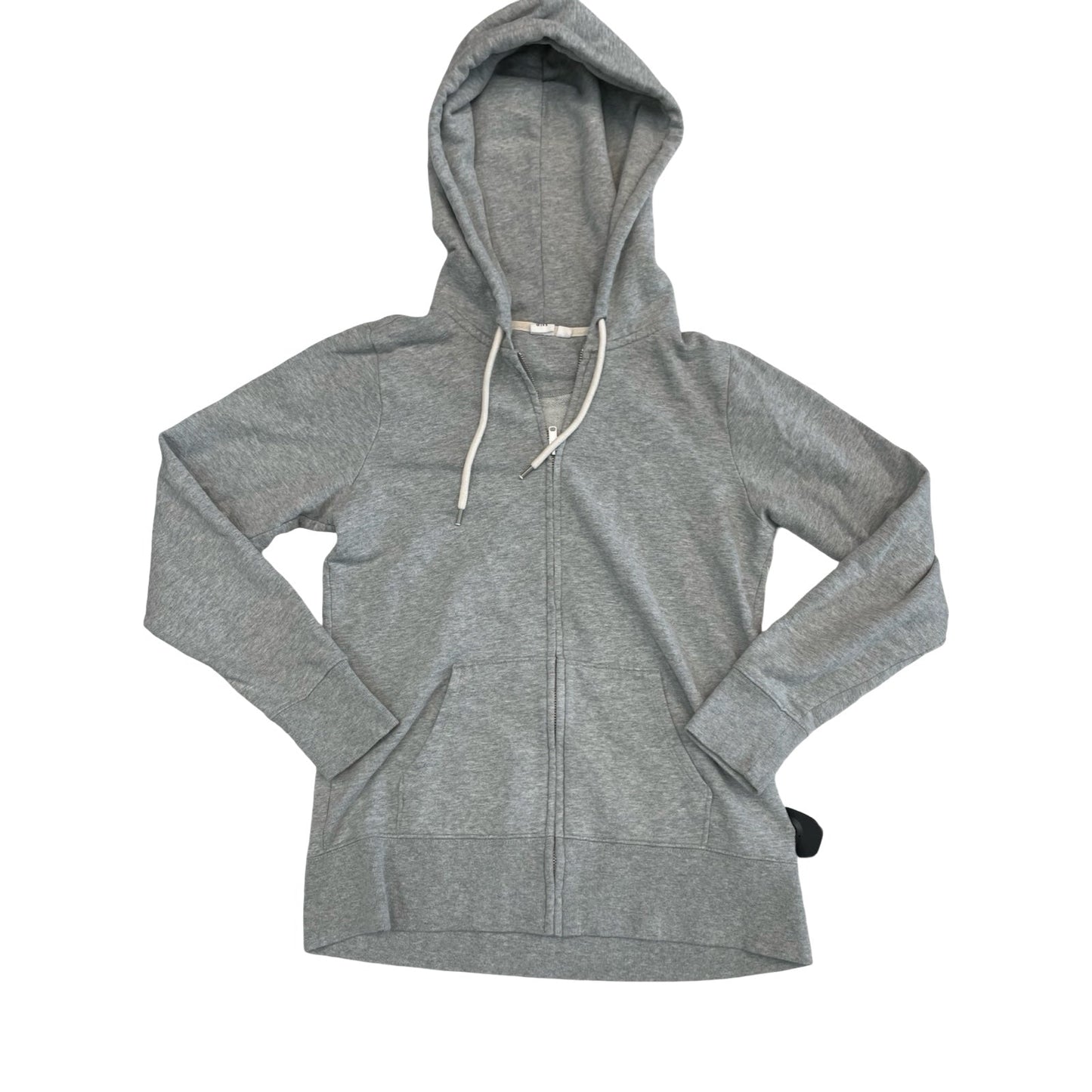 Sweatshirt Hoodie By Gap In Grey, Size:S