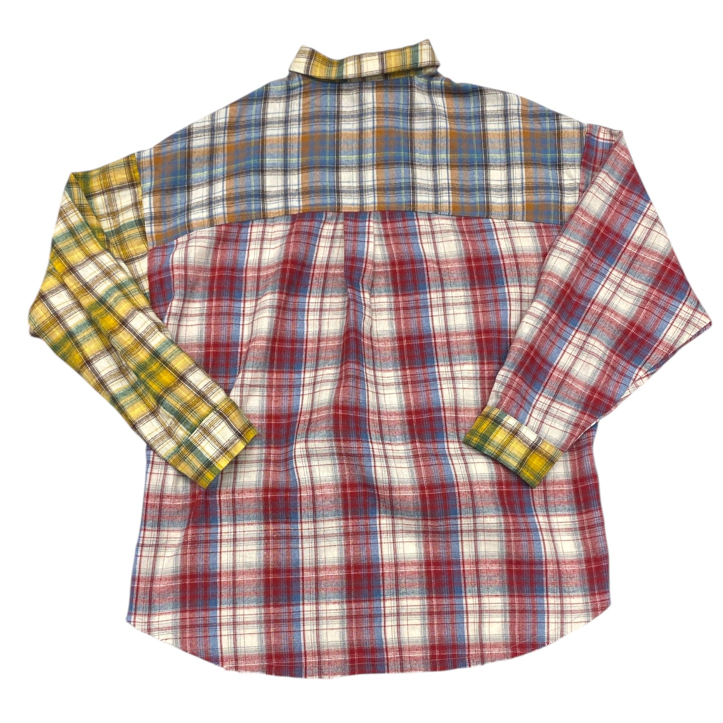 Top Ls By Cmc In Plaid Pattern, Size:M