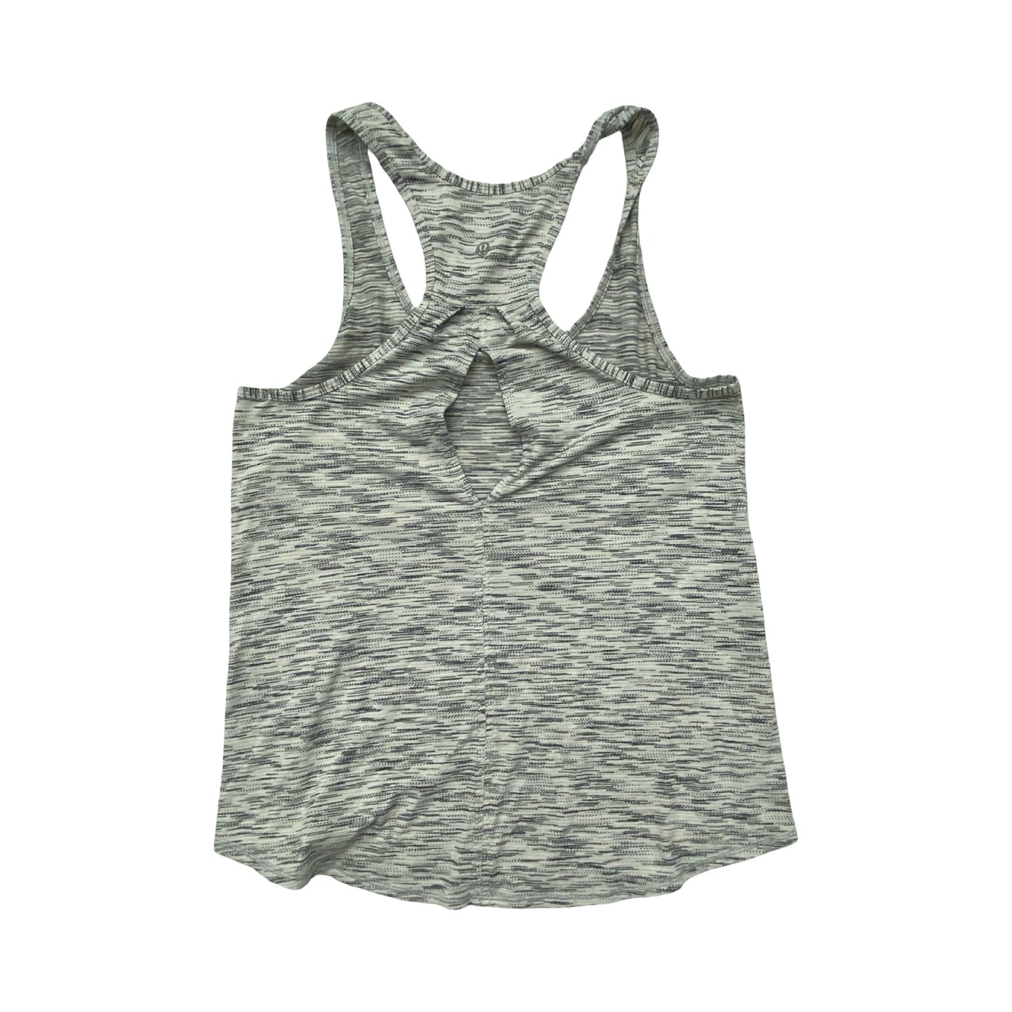 Athletic Tank Top By Lululemon In Black & White, Size:S