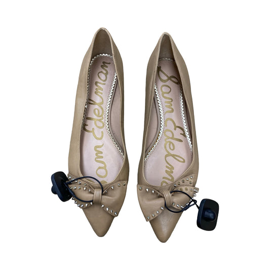 Shoes Flats By Sam Edelman In Brown, Size:10