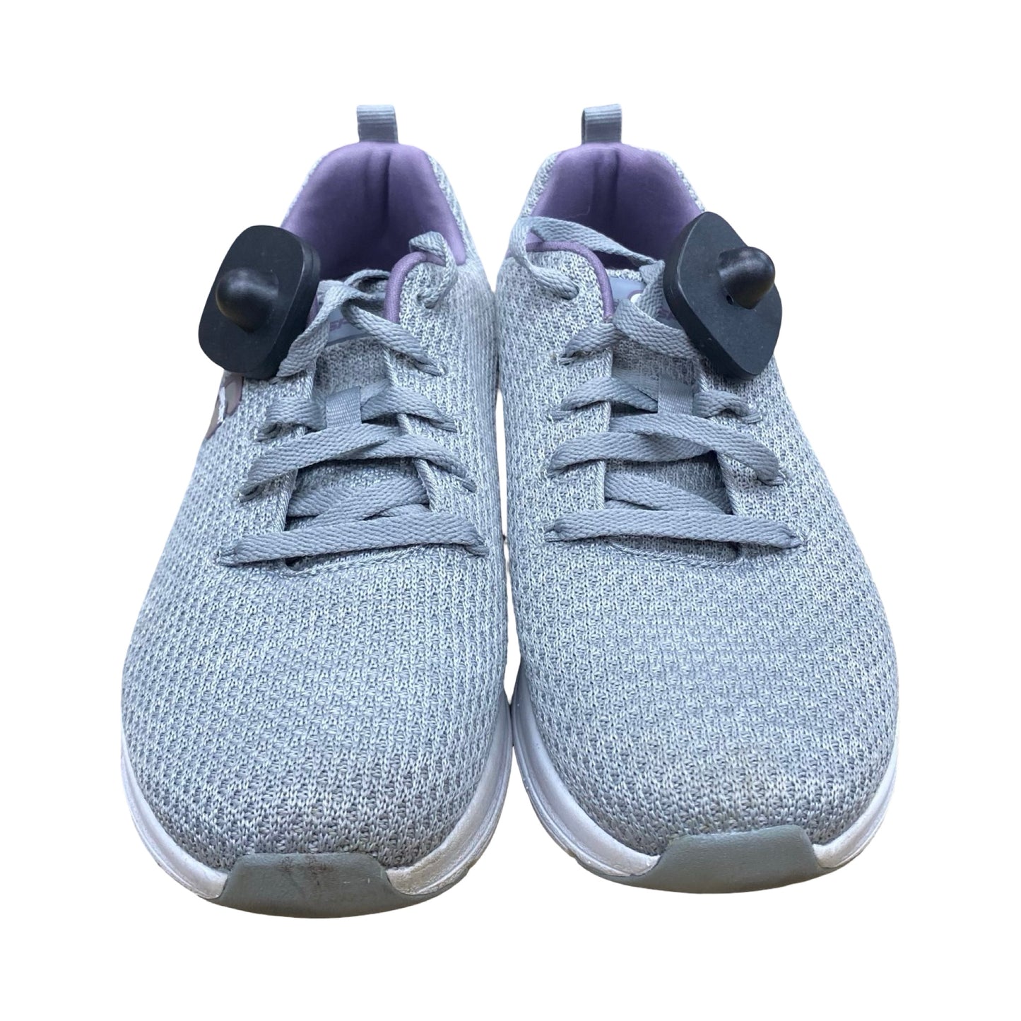Shoes Athletic By Skechers In Grey & Purple, Size:8.5