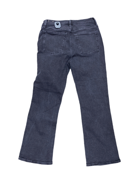 Jeans Straight By Madewell In Black Denim, Size:6