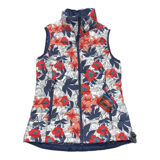 Vest Puffer & Quilted By Columbia In Floral Print, Size:Xs
