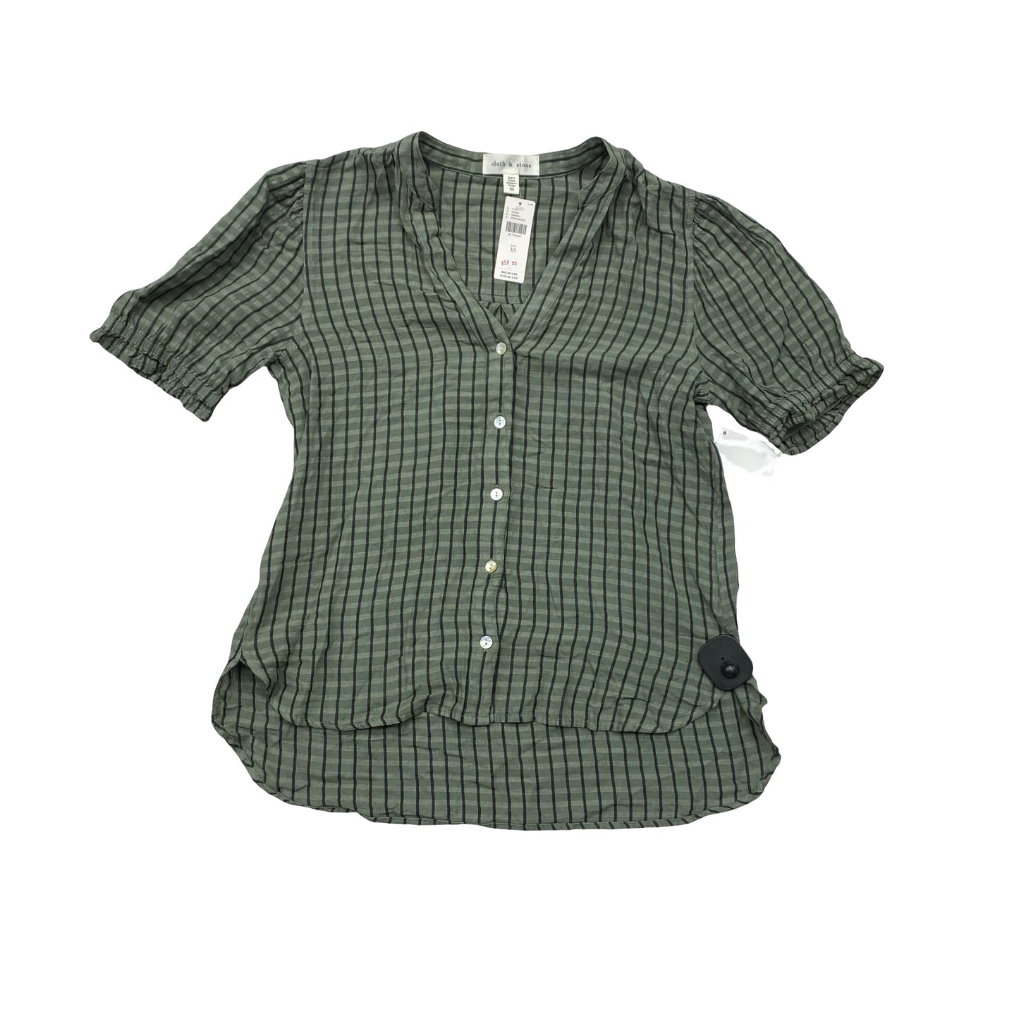 Top Ss By Cloth & Stone In Striped Pattern, Size:Xs