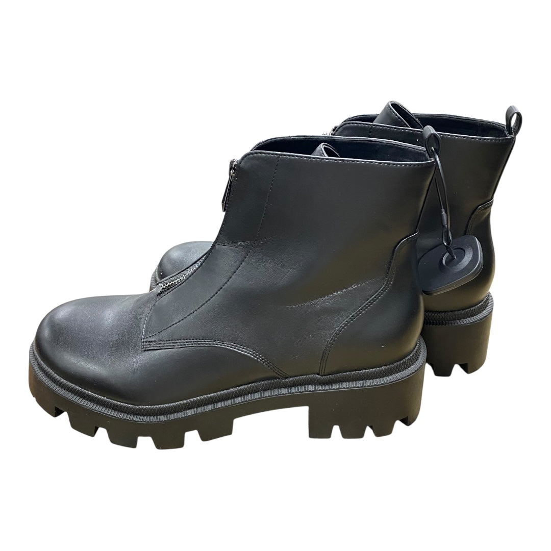 Boots Ankle Heels By Marc Fisher In Black, Size:10