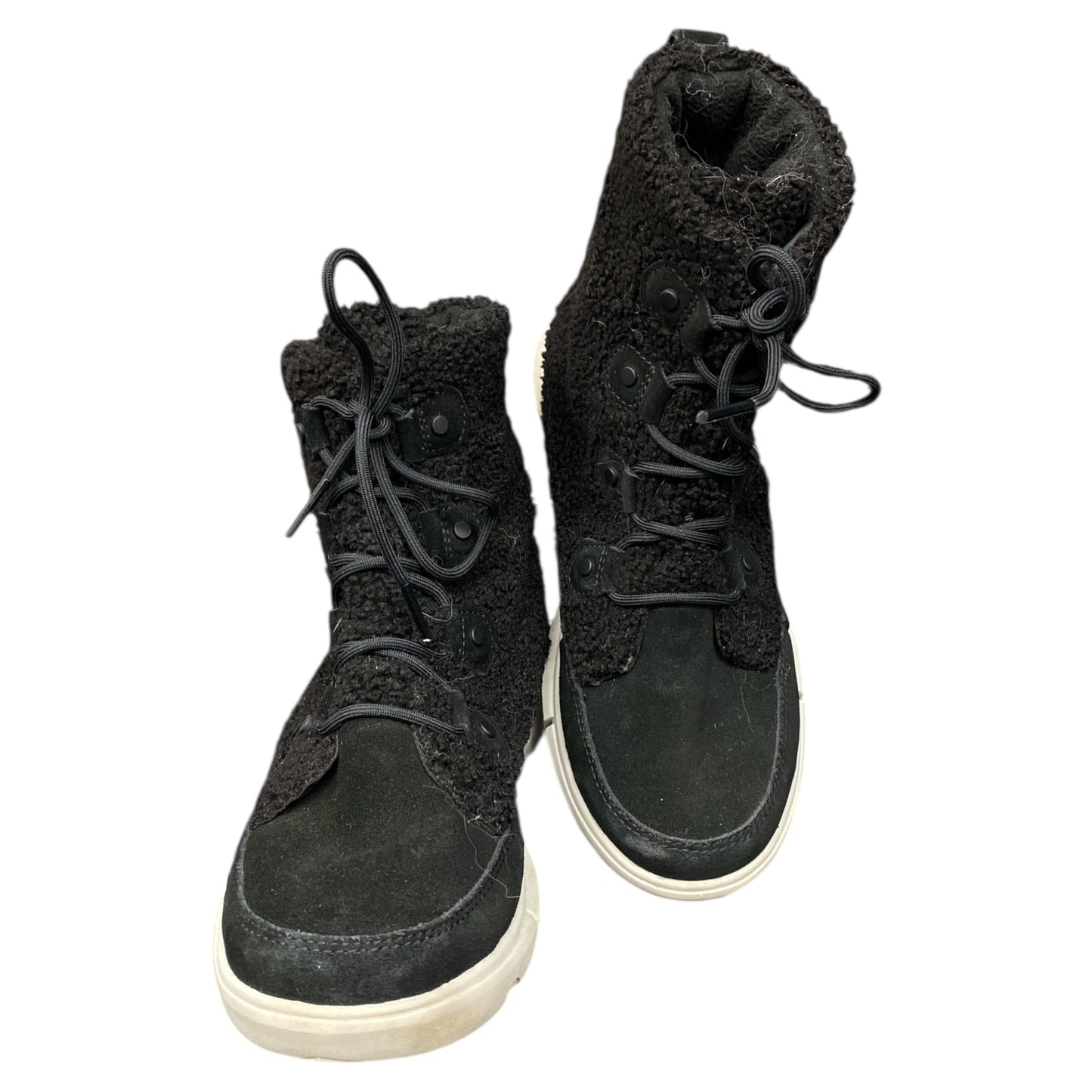 Boots Designer By Sorel In Black, Size:9.5