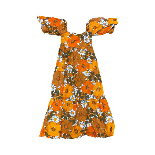 Dress Casual Maxi By Faithfull The Brand In Multi, Size:6