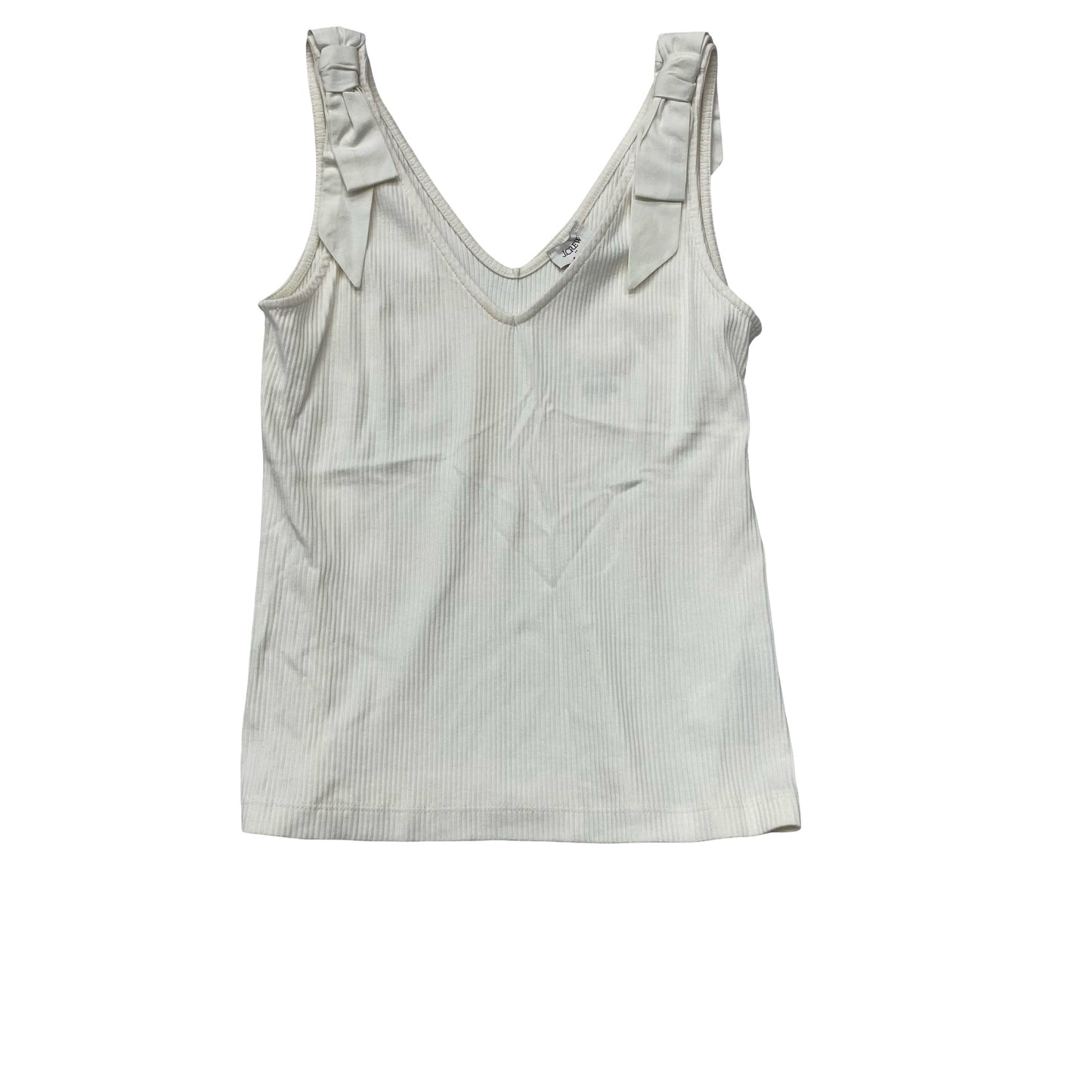 Top Sleeveless By J. Crew In Cream, Size:S