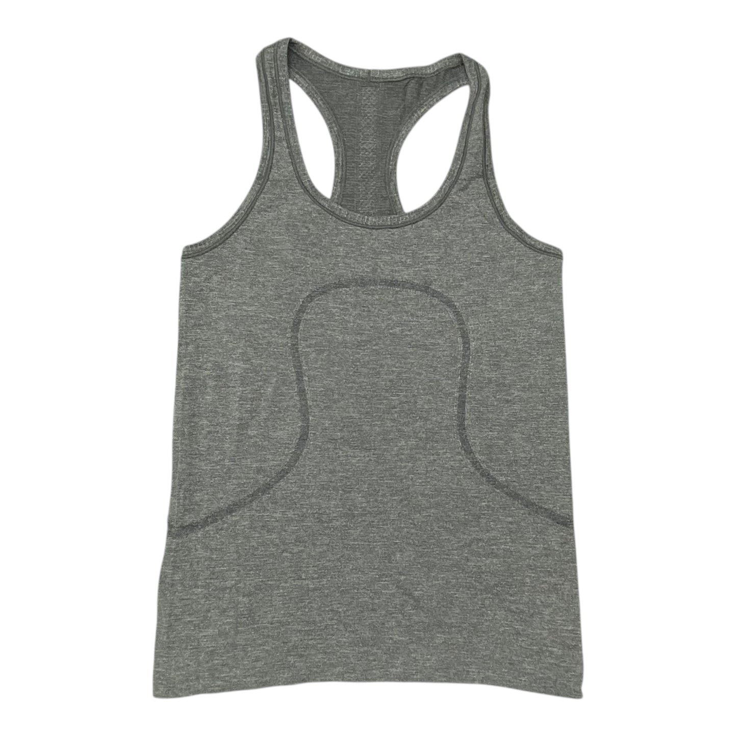 Athletic Tank Top By Lululemon In Grey, Size:8
