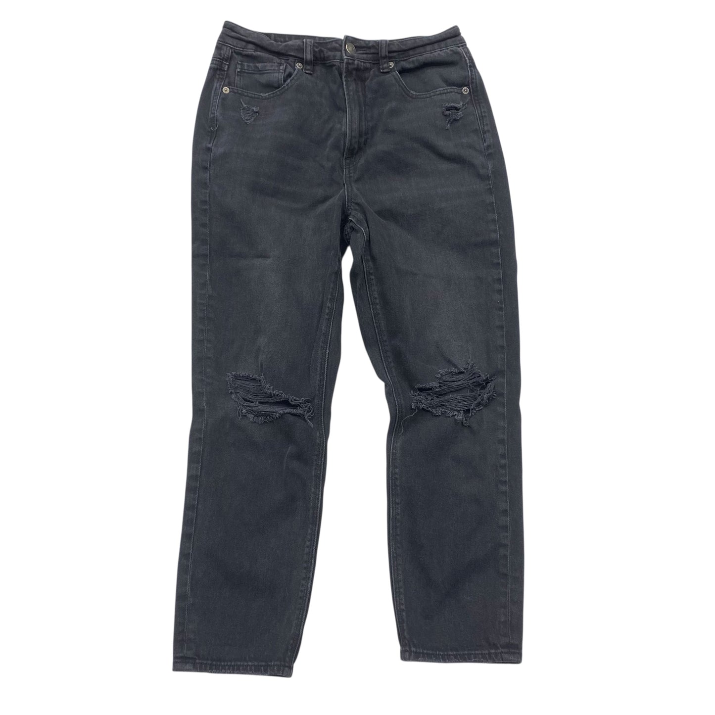 Jeans Cropped By American Eagle In Grey Denim, Size:6